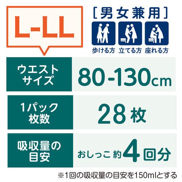 【セール】大人用紙おむつ 肌ケア アクティ 長時間パンツ 消臭抗菌プラス L〜LL 1個(28枚入) 日本製紙クレシア|y-lohaco|03