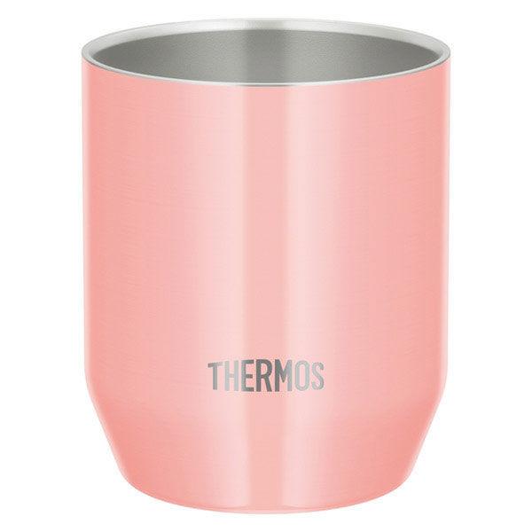 サーモス（THERMOS） カップ4個セット 真空断熱カップ ブラック ライトピンク ライトグリーン ホワイト JDH-360C03