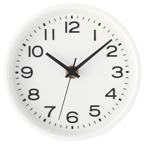 オンラインショップ 無印良品 アナログ時計 小 日本最大の スタンド付 ＭＪ-ＡＣＳＷ２ 良品計画2 990円