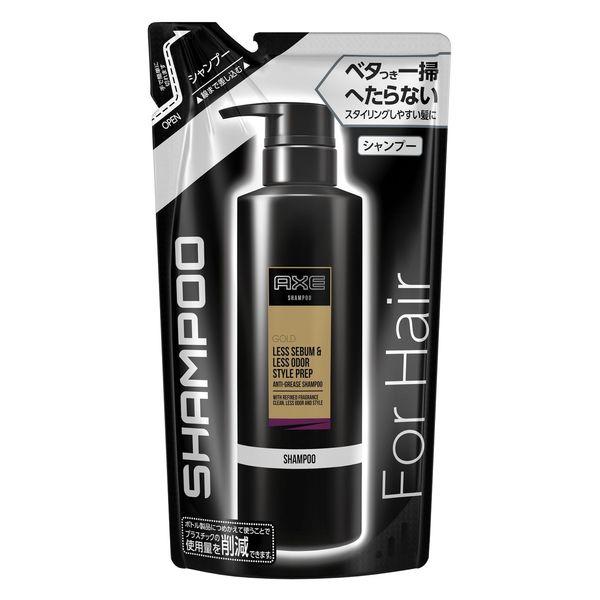 品質保証 Axe アックス シャンプー ゴールド アンチグリース 男性用 詰め替え 280g セクシーなウッドバニラの香り ユニリーバ