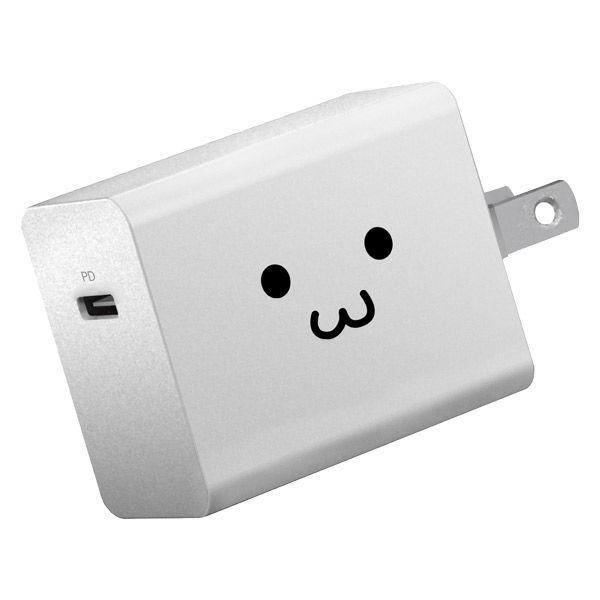 USB充電器 Type-Cコネクタ 日本最大級 最大30W 小型 軽量 EC-AC04WF 055円 1個 ホワイトフェイス 最大54％オフ！ エレコム3