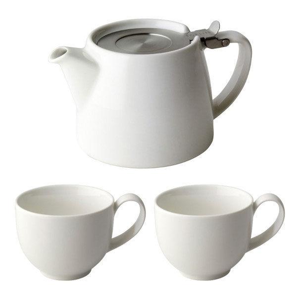 お得セット】FORLIFE フォーライフ ホワイト スタンプ ティーポット 530ml+Qティーカップwithハンドル 295ml 2個 :WK58910:LOHACO Yahoo!店 - 通販 - Yahoo!ショッピング お得セット】FORLIFE フォーライフ ホワイト スタンプ ティーポット 530ml+Qティーカップwithハンドル 295ml 2個 :WK58910:LOHACO Yahoo!店 - 通販 - Yahoo!ショッピング