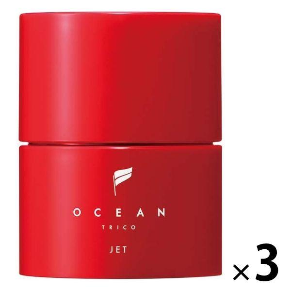 当店一番人気 オーシャントリコ メンズ ヘアワックス ジェット ハード キープ 80g 3個 フィッツコーポレーション