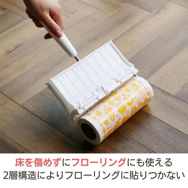 1.4倍長巻き フローリングにも使える粘着クリーナー 取替テープ スペアテープ 70周 1パック(3巻)各社共通サイズ オリジナル|y-lohaco|06