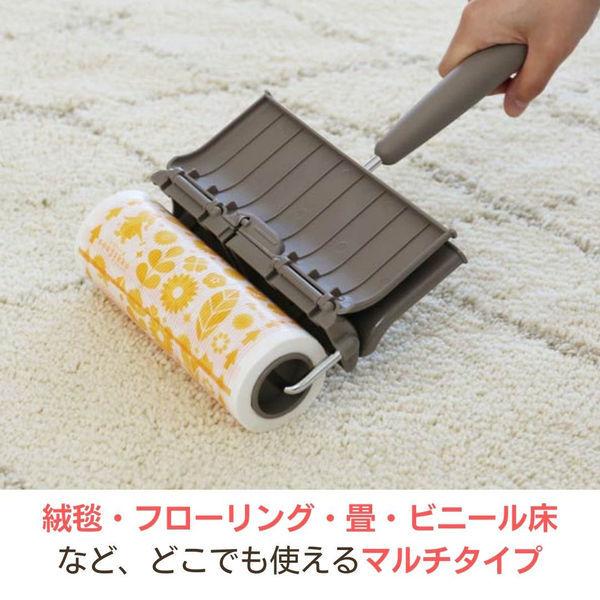 1.4倍長巻き フローリングにも使える粘着クリーナー 取替テープ スペアテープ 70周 1パック(3巻)各社共通サイズ オリジナル|y-lohaco|07