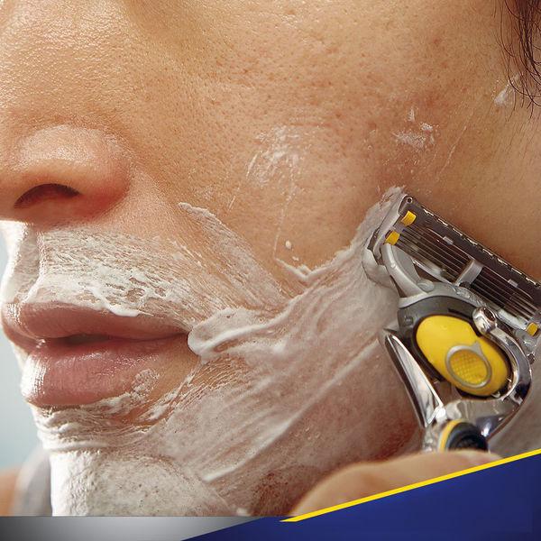 ジレット(Gillette)髭剃り プロシールド 9B 極薄5枚刃 本体+替刃10個付 大容量お得セット 究極の深剃り+肌への優しさ|y-lohaco|04