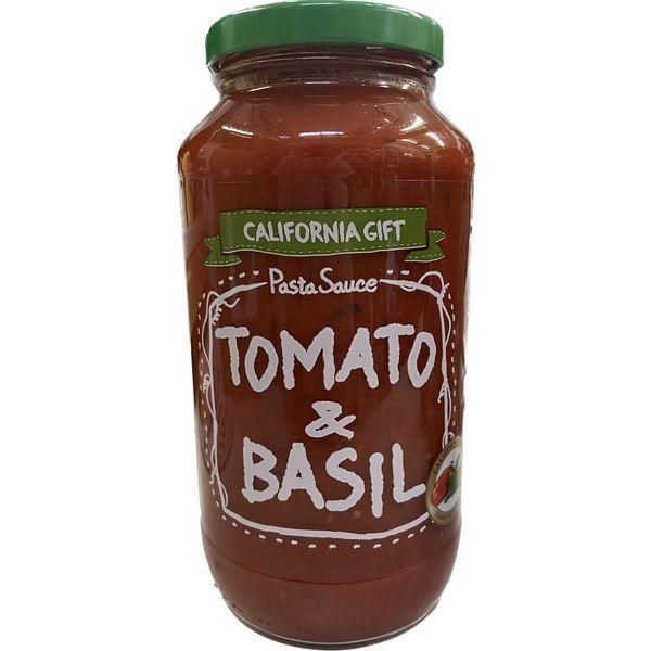 カルディコーヒーファーム〈オーバーシーズ〉 カリフォルニアギフト パスタソース トマト 人気の贈り物が 680g 百貨店 1個 バジル