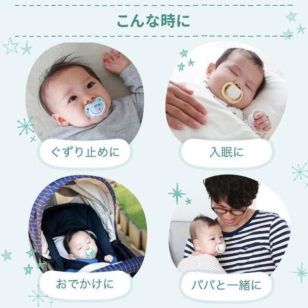 ピジョン おしゃぶり Fun Friendly(ファンフレンドリー) 6〜18ヵ月頃 L しろくま柄 1個|y-lohaco|08
