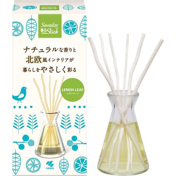 サワデー香るスティック 部屋用 本体 北欧 レモンリーフ 芳香剤 70ml 小林製薬 Belle Ile
