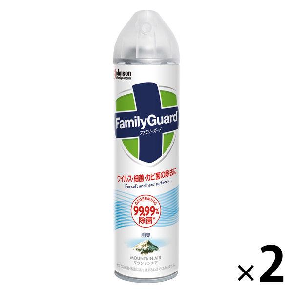 新入荷 流行 ファミリーガード アルコール除菌スプレー マウンテンエアの香り 300ml 1セット