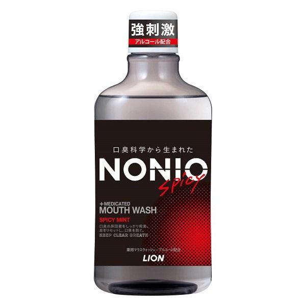 激安通販 Nonio ノニオ マウスウォッシュ スパイシーミント 600ml 口臭対策 強刺激 洗口液 ライオン Wantannas Go Id