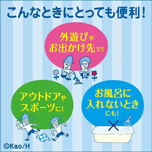 日本全国 送料無料日本全国 送料無料ビオレu 全身すっきりシート 携帯用 10枚入 1セット（3個） 花王 汗取りパッド 