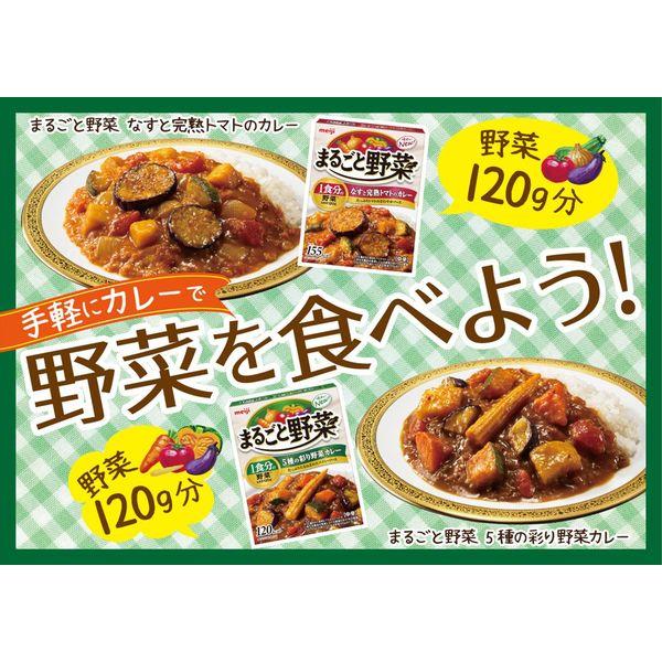 明治 まるごと野菜 なすと完熟トマトのカレー 180g 中辛 1セット(3個)|y-lohaco|04