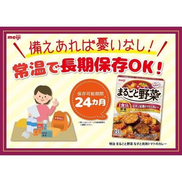 明治 まるごと野菜 なすと完熟トマトのカレー 180g 中辛 1セット(3個)|y-lohaco|05