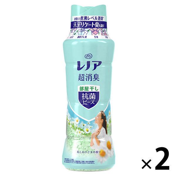 レノア 超消臭 抗菌ビーズ 部屋干しdx 花とおひさまの香り 本体 490ml