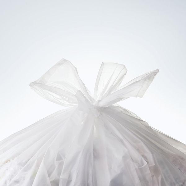 ゴミ袋 耳付き Wで結べますよ 半透明 普通 30L 1セット(20枚入×3パック) 厚さ:0.016mm ケミカルジャパン|y-lohaco|02