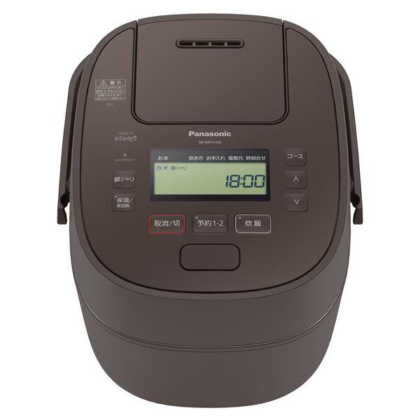 パナソニック 可変圧力ihジャー炊飯器 Sr Mpa100 T ブラウン 5 5合炊き 鋳物調デザイン Lohaco Paypayモール店 通販 Paypayモール