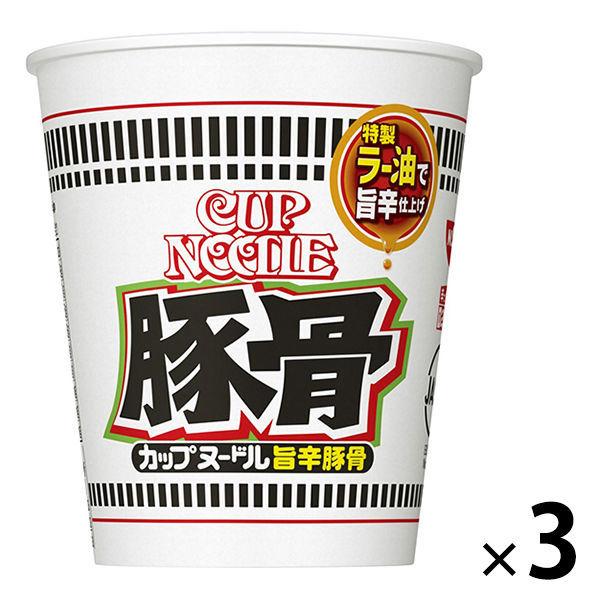 カップ麺 カップヌードル 旨辛豚骨 新作 大人気 82g 日清食品 1セット 3食 開店記念セール