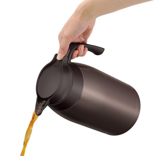 サーモス(THERMOS) 卓上ポット ステンレスポット 2000ml ダークブラウン TTB-2000 DBW 1個 【送料無料】|y-lohaco|04