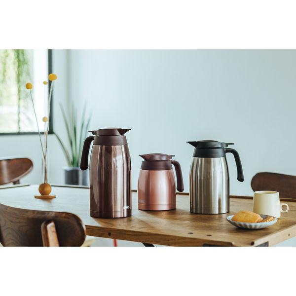 サーモス(THERMOS) 卓上ポット ステンレスポット 2000ml ダークブラウン TTB-2000 DBW 1個 【送料無料】|y-lohaco|08
