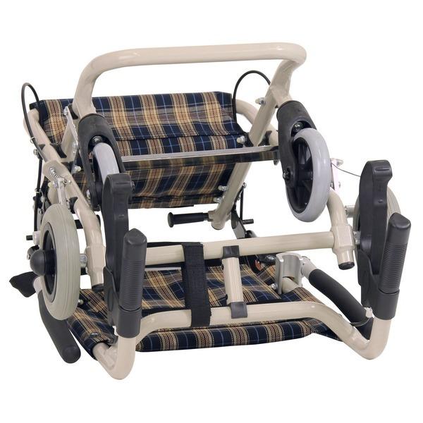 コンパクト介助車/介助式車椅子 〔テイコブアルミ製〕 折り畳み 跳ね上げ式肘掛け シートベルト付き 〔介護用品 福祉用品〕 コンパクト介助車/介助式車椅子 折り畳み 跳ね上げ式肘掛け シートベルト付き 〔介護用品 福祉用品〕 店舗