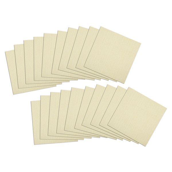 【正規品】 （まとめ）おくだけ吸着ペット用撥水タイルマット 同色20枚入 アイボリー（ペット用品）〔×12セット〕 【9525357904】(34710円)