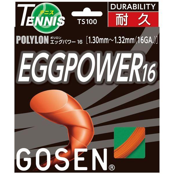 GOSEN（ゴーセン） エッグパワー16 TS100OR