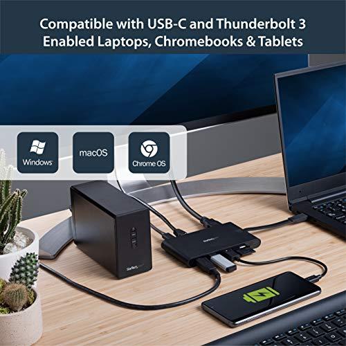 StarTech.com USB Type-C接続マルチアダプター HDMI/VGA対応ミニドッキングステーション Mac/Windows対応 3x｜y-mahana｜03