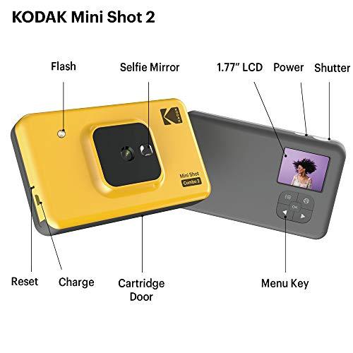 KODAK インスタントカメラプリンター C210 イエロー 1000万画素 Bluetooth接続 C210YE 【国内正規品】｜y-mahana｜05