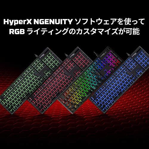 【日本語配列】 HyperX Alloy Origins RGB メカニカルゲーミングキーボード HyperXスイッチ ゲーマー向け メーカー2年保証｜y-mahana｜07