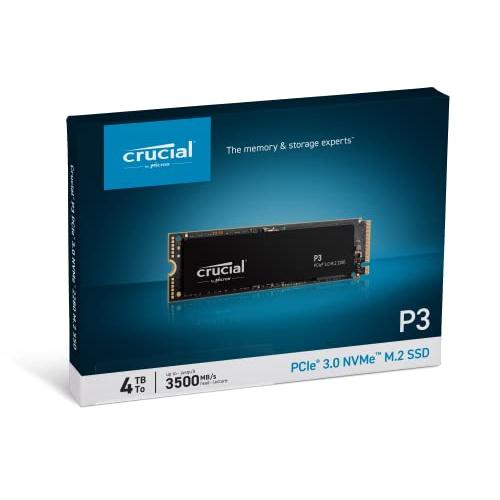 Crucial(クルーシャル) P3 4TB 3D NAND NVMe PCIe3.0 M.2 SSD 最大3500MB/秒 CT4000P3SSD8｜y-mahana｜08