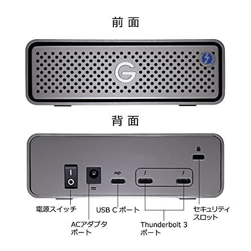 サンディスクプロフェッショナル 外付けHDD 4TB G-DRIVE PRO Thunderbolt 3 Mac向け タイムマシン対応 メーカー5年保｜y-mahana｜02