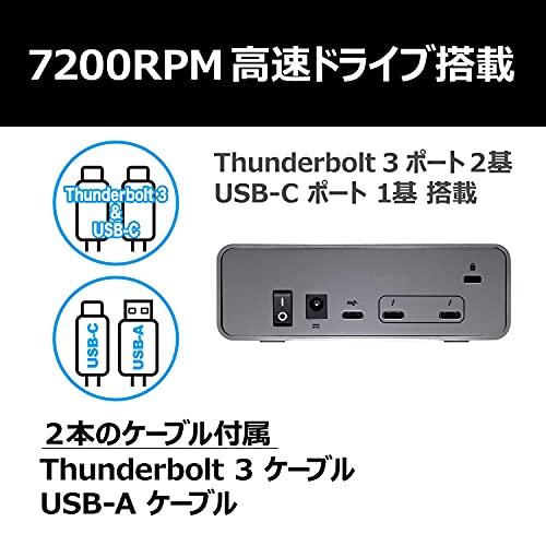 サンディスクプロフェッショナル 外付けHDD 4TB G-DRIVE PRO Thunderbolt 3 Mac向け タイムマシン対応 メーカー5年保｜y-mahana｜04