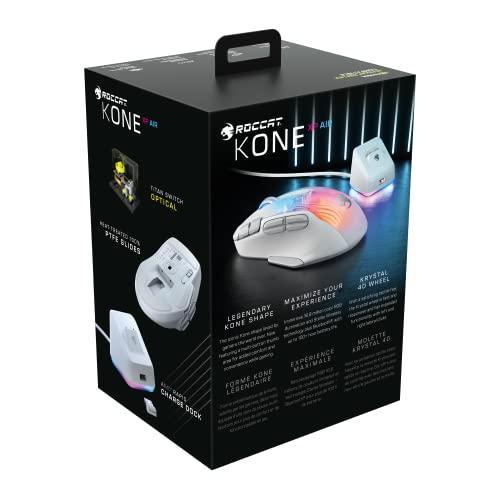 ROCCAT ゲーミングマウス Kone XP Air ワイヤレス 2.4GHz/Bluetooth ホワイト/白 光学式/19K/オプティカル/多ボ｜y-mahana｜12
