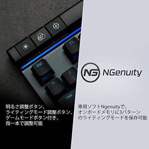 HyperX Alloy Elite RGB ゲーミングキーボード 茶軸 ゲーマー向け USB充電ポート LEDバックライト 2年保証 HX-KB2B｜y-mahana｜04