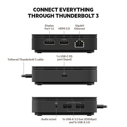 Belkin CONNECT Thunderbolt 3 Dock Core 7 in 1ドッキングステーション Macbook Pro / Macb｜y-mahana｜02