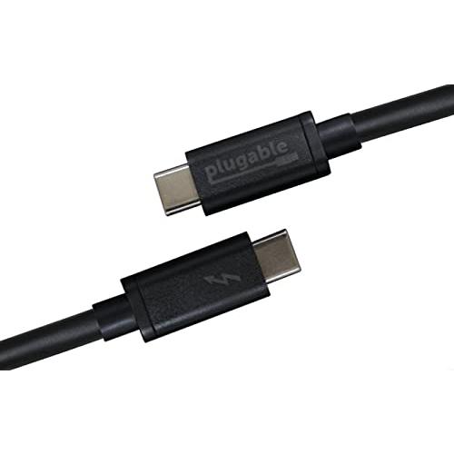 Plugable Thunderbolt 3 ケーブル 20Gpbs 100W 充電対応（2m、5A、USB C 互換）[Thunderbolt 3｜y-mahana｜08