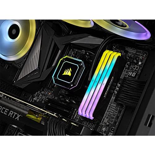 CORSAIR DDR4-64GB 3200MHz CL16 デスクトップPC用メモリ VENGEANCE RGB RT 64GB [16GB×4枚]｜y-mahana｜12