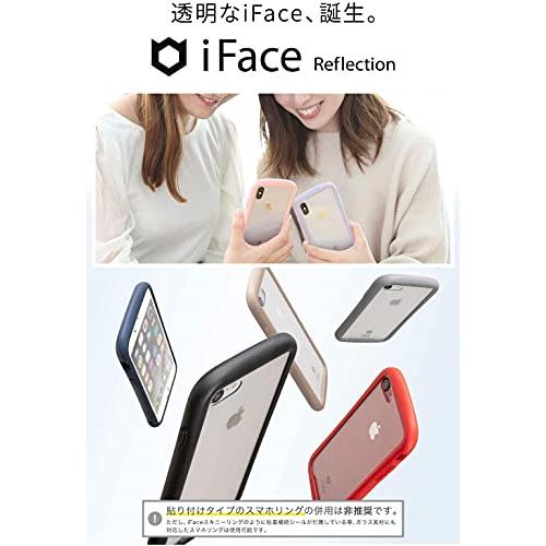 iFace Reflection Pastel iPhone XS/X ケース クリア 強化ガラス (ミント)｜y-mahana｜03