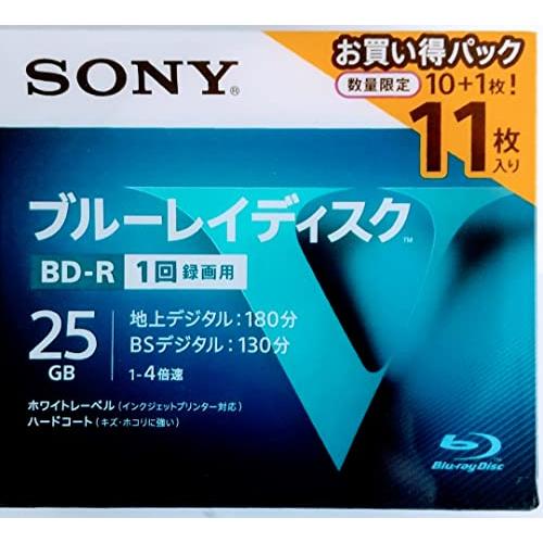 ソニー SONY 25GB 4倍速10枚 10BNR1VLPS4 BD-R BDR :s-4548736037236