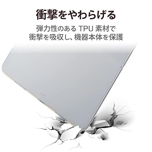 エレコム iPad Pro 12.9 第6世代 （2022年） ソフトケース カバー クリア TB-A22PLUCCR｜y-mahana｜05