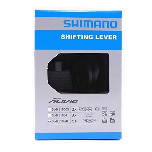 シマノ(SHIMANO) シフトレバー SL-M3100-R 右用 9s オプティカルギアディスプレイ付 1800ｍｍインナー ESLM3100RA｜y-mahana｜02