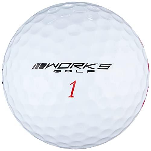 WORKS GOLF(ワークスゴルフ) ゴルフボール 飛匠レッドラベル極 2017年モデル (ホワイト)｜y-mahana｜04