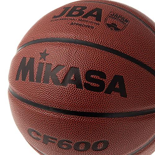 ミカサ(MIKASA) バスケットボール 日本バスケットボール協会検定球 6号 (女子用・一般・社会人・大学・高校・中学) 人工皮革 茶 CF600｜y-mahana｜02