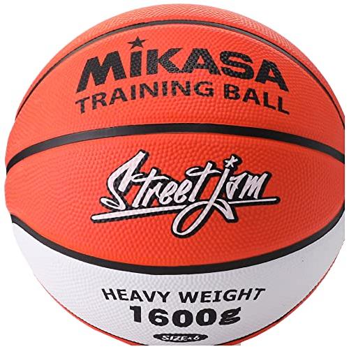 ミカサ(MIKASA) バスケットボール トレーニングボール 6号 (女子用・一般・社会人・大学・高校・中学) ゴム 1.6kg オレンジ/白 B6JM｜y-mahana｜09