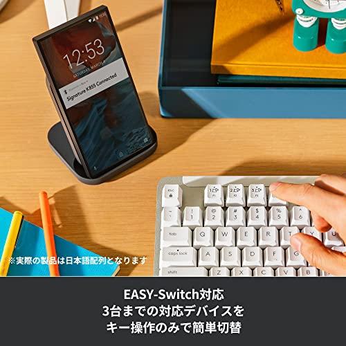 ロジクール SIGNATURE K855OW 無線 メカニカルキーボード TTC製 赤軸 リニア Bluetooth Logi Bolt Unifyi｜y-mahana｜05