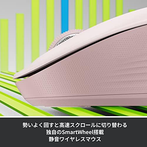 Logicool Signature M550MRO ワイヤレスマウス 静音 Bluetooth レギュラー ローズ ワイヤレス マウス 無線 Log｜y-mahana｜02