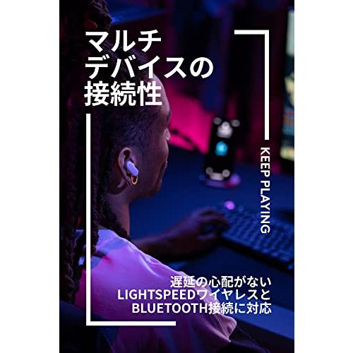Logicool G FITS ワイヤレス ゲーミングイヤホン 耳型 成型 Bluetooth LIGHTSPEED ノイズキャンセリング カスタムフ｜y-mahana｜02