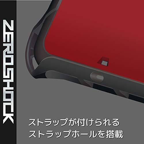 エレコム iPhone XR ケース 衝撃吸収 ZEROSHOCK スタンダード 衝撃吸収フィルム付き [落下時の衝撃から本体を守る] レッド PM-｜y-mahana｜05