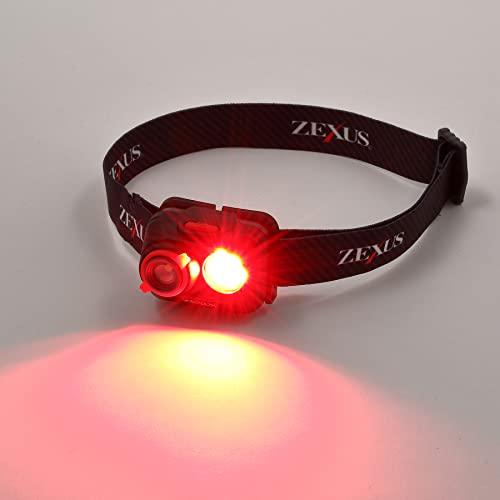 ZEXUS(ゼクサス) LEDライト ZX-195 [最大400ルーメン メインLED点灯時間:最大37時間 白/赤色]｜y-mahana｜06